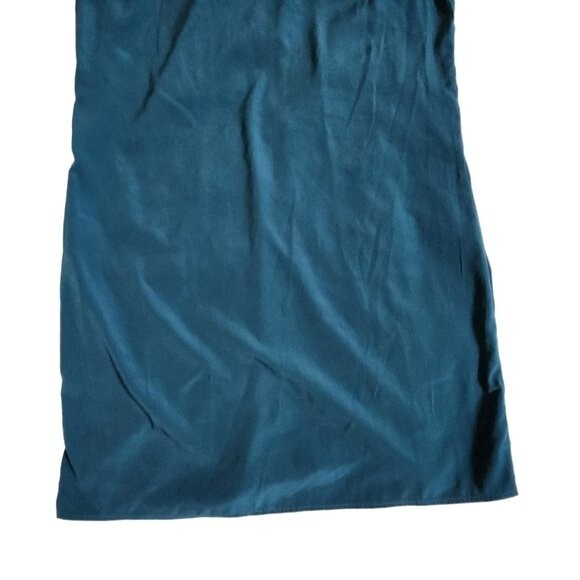 Hello Miss Women's Blue-Green 3/4 Sleeve Mini Shift Dress Size S - Picture 6 of 10